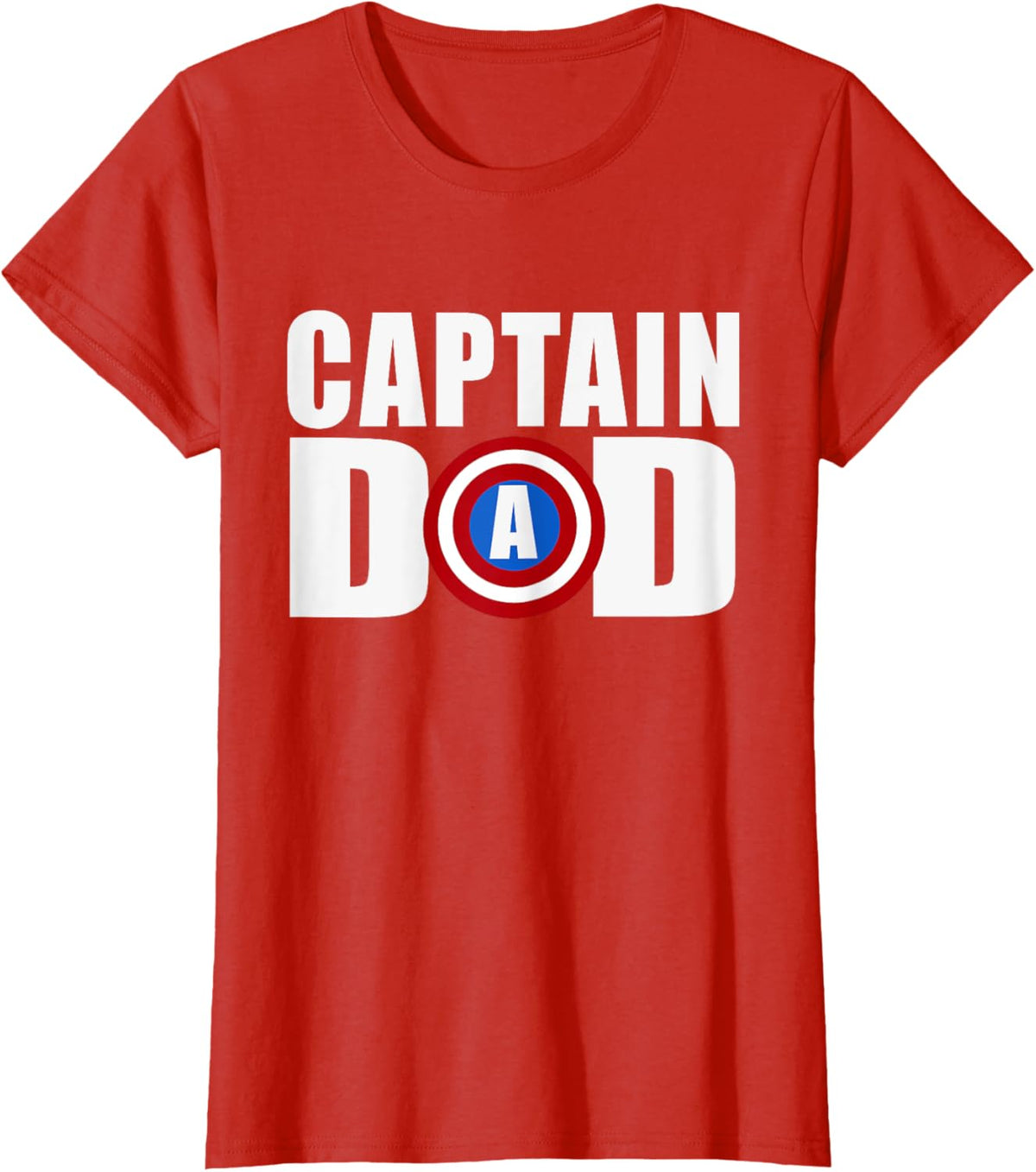 Funny Super Captain Dad Superhero Fathers Day