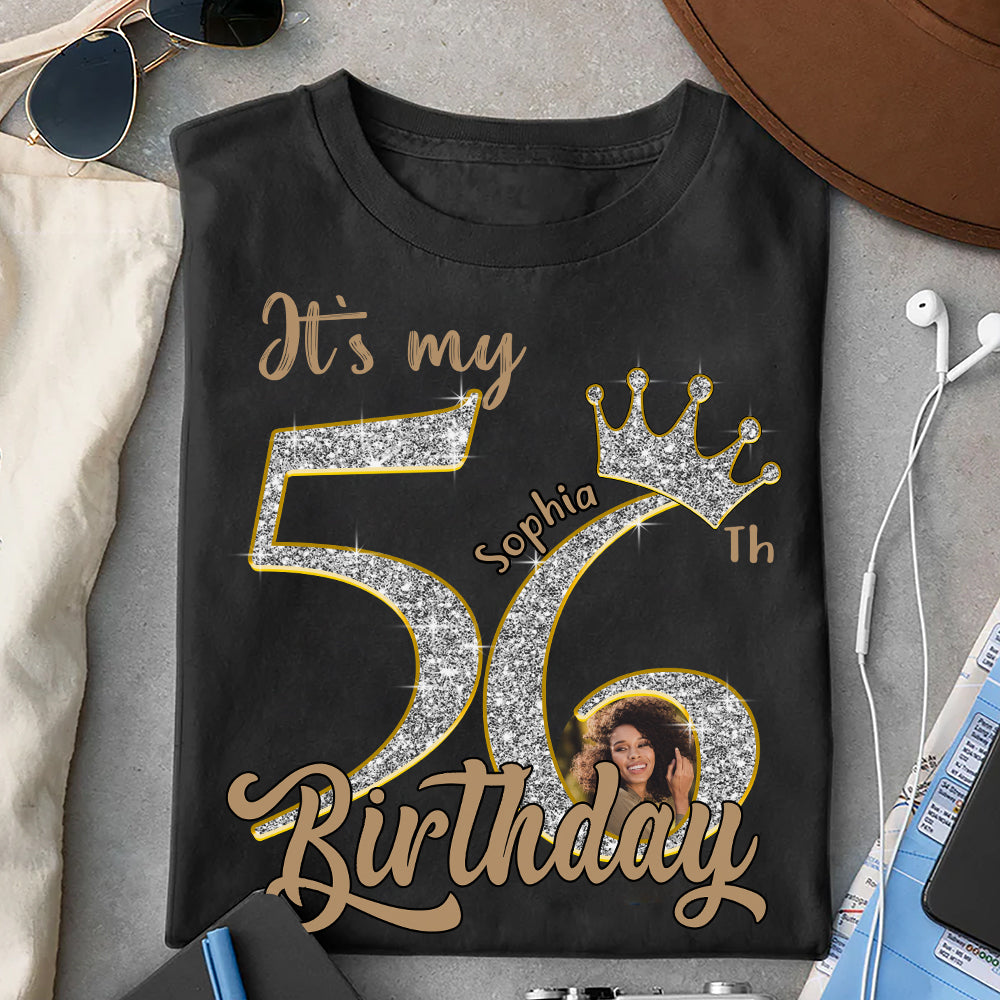 56th Birthday Shirts, Custom Birthday Shirts, Turning 56 Shirt, Gifts For Women Turning 56, 56 And Fabulous Shirt, 1969 Shirt, 56th Birthday Shirts For Her-YPT-HCT
