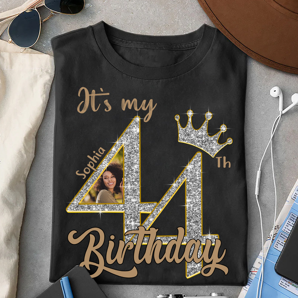 44th Birthday Shirts, Custom Birthday Shirts, Turning 44 Shirt, Gifts For Women Turning 44, 44 And Fabulous Shirt, 1981 Shirt, 44th Birthday Shirts For Her - YPT-HCT