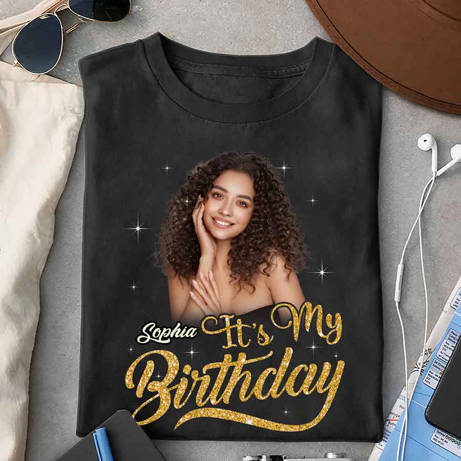 Birthday Shirts, Custom Birthday Shirts, Birthday Shirts For Black Women, Its My Birthday Shirt, Birthday Queen Shirt-YPT-HCT