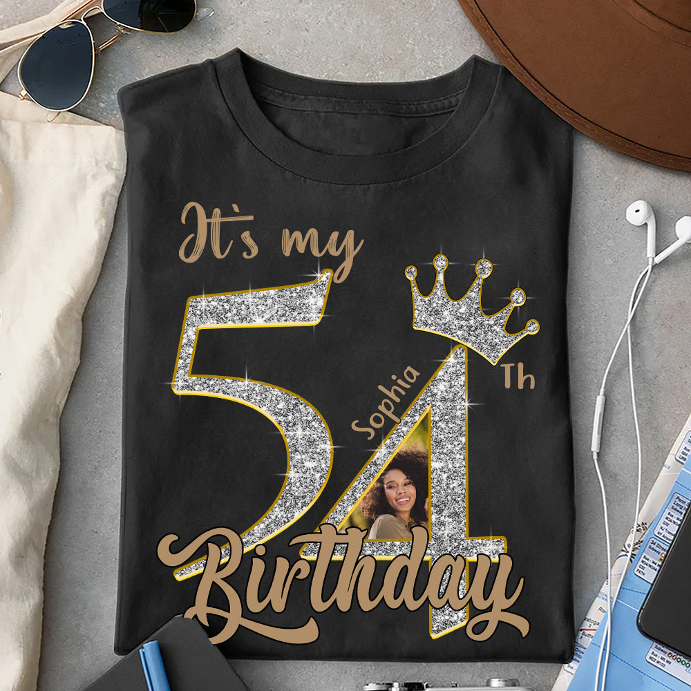 54th Birthday Shirts, Custom Birthday Shirts, Turning 54 Shirt, Gifts For Women Turning 54, 54 And Fabulous Shirt, 1971 Shirt, 54th Birthday Shirts For Her-YPT-HCT