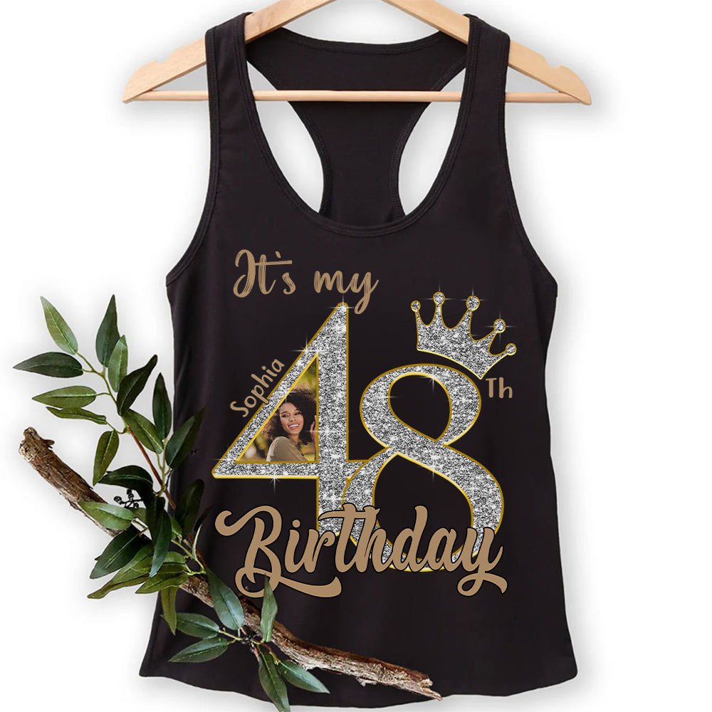 48th Birthday Shirts, Custom Birthday Shirts, Turning 48 Shirt, Gifts For Women Turning 48, 48 And Fabulous Shirt, 1977 Shirt, 48th Birthday Shirts For Her - YPT-HCT