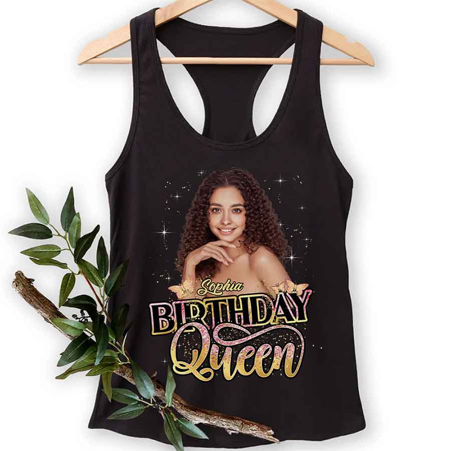 Birthday Shirts, Custom Birthday Shirts, Birthday Shirts For Black Women, Its My Birthday Shirt, Birthday Queen Shirt-YPT-HCT