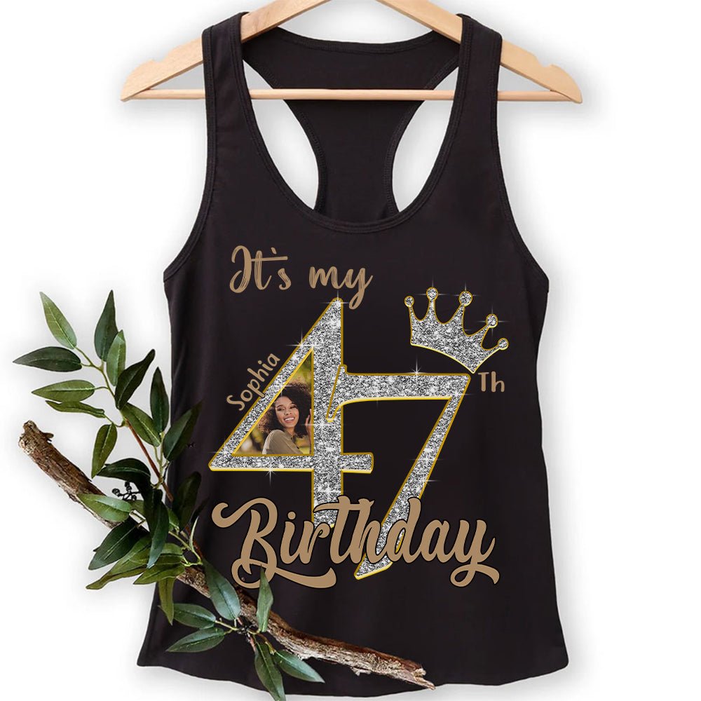 47th Birthday Shirts, Custom Birthday Shirts, Turning 47 Shirt, Gifts For Women Turning 47, 47 And Fabulous Shirt, 1978 Shirt, 47th Birthday Shirts For Her-YPT-HCT