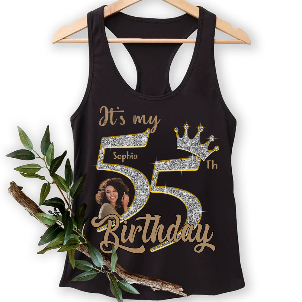 55th Birthday Shirts, Custom Birthday Shirts, Turning 55 Shirt, Gifts For Women Turning 55, 55 And Fabulous Shirt, 1970 Shirt, 55th Birthday Shirts For Her - YPT-HCT