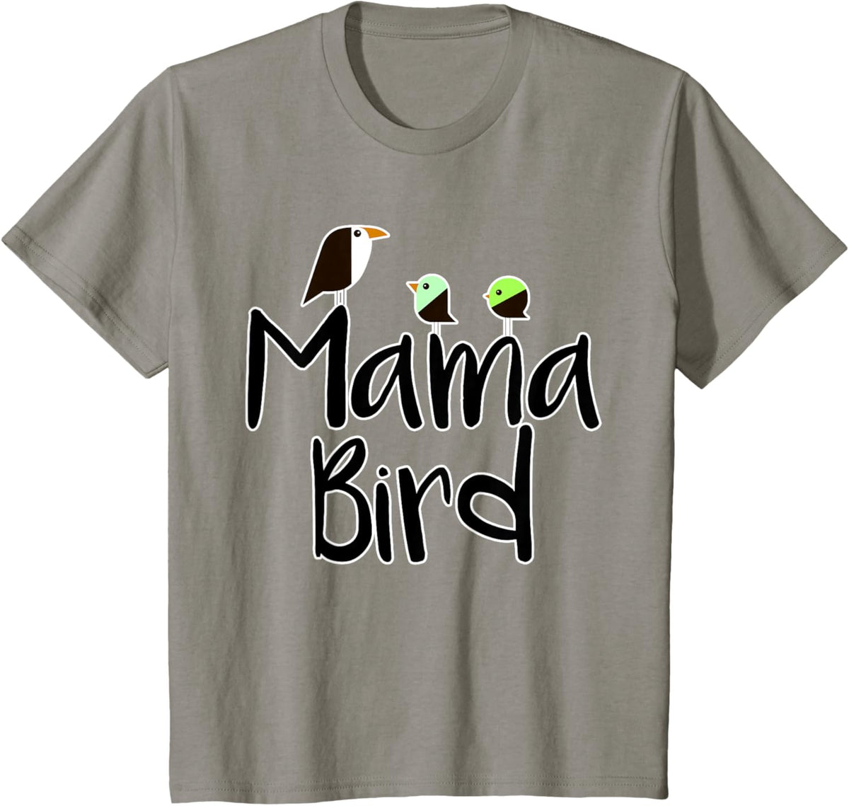 Mother&#39;s Day Mama Bird T-shirt Mom Tee