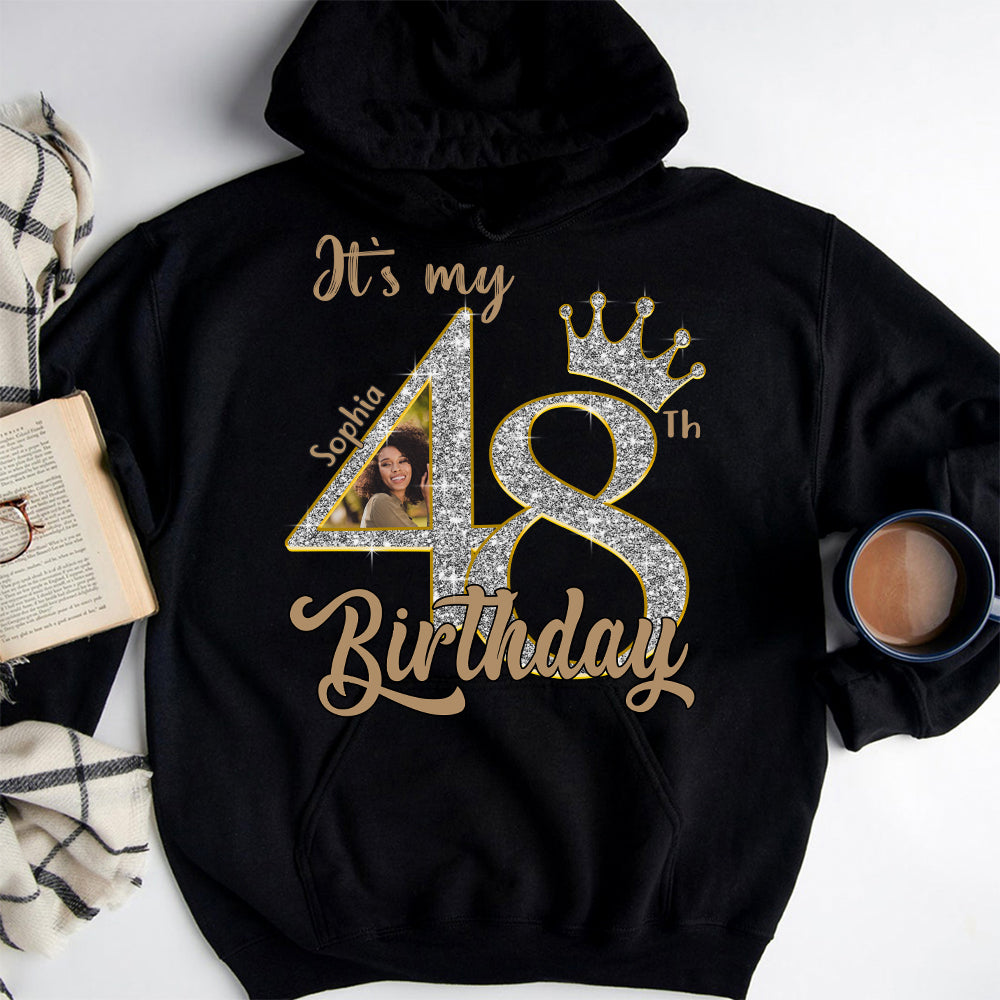 48th Birthday Shirts, Custom Birthday Shirts, Turning 48 Shirt, Gifts For Women Turning 48, 48 And Fabulous Shirt, 1977 Shirt, 48th Birthday Shirts For Her - YPT-HCT