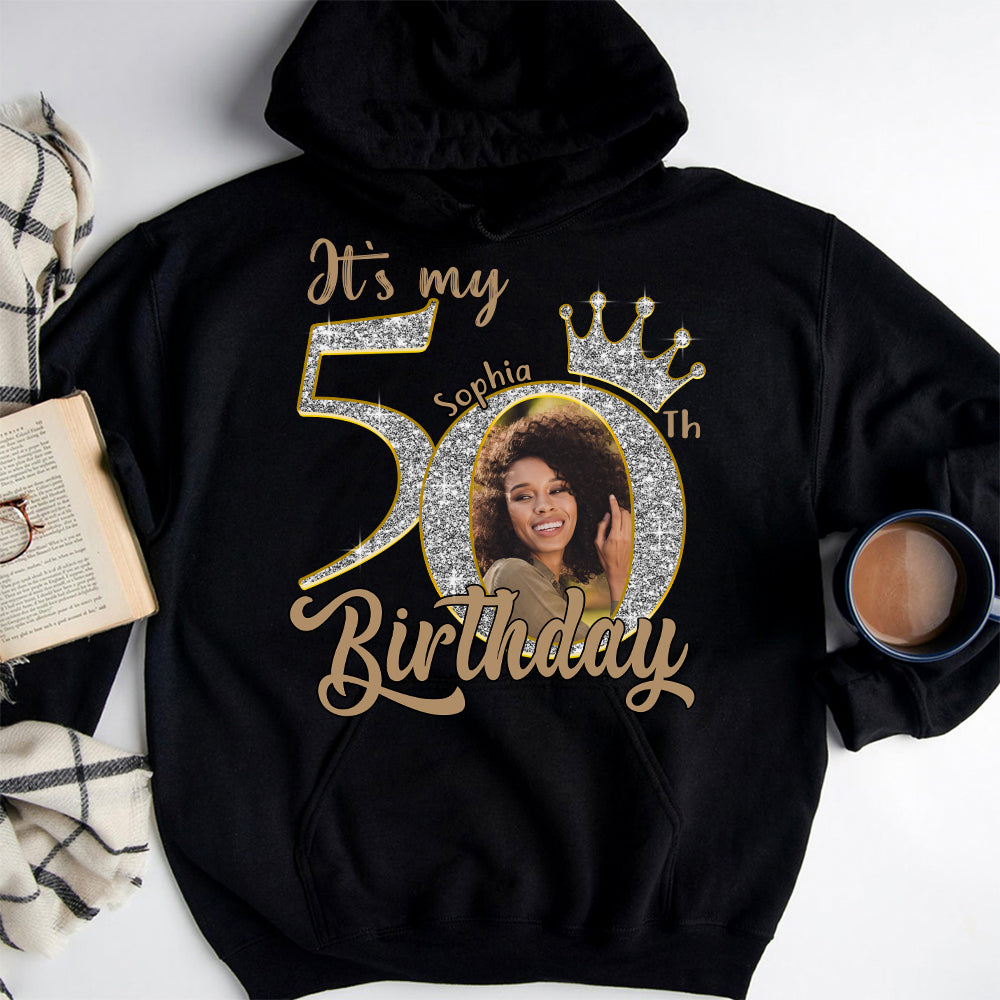 50th Birthday Shirts, Custom Birthday Shirts, Turning 50 Shirt, Gifts For Women Turning 50, 50 And Fabulous Shirt, 50th Birthday Shirts For Her - YPT-HCT