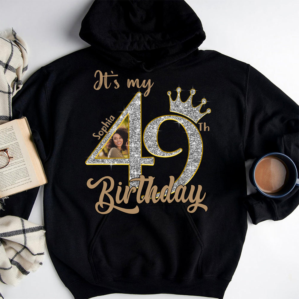 49th Birthday Shirts, Custom Birthday Shirts, Turning 49 Shirt, Gifts For Women Turning 49, 49 And Fabulous Shirt, 1976 Shirt, 49th Birthday Shirts For Her - YPT-HCT