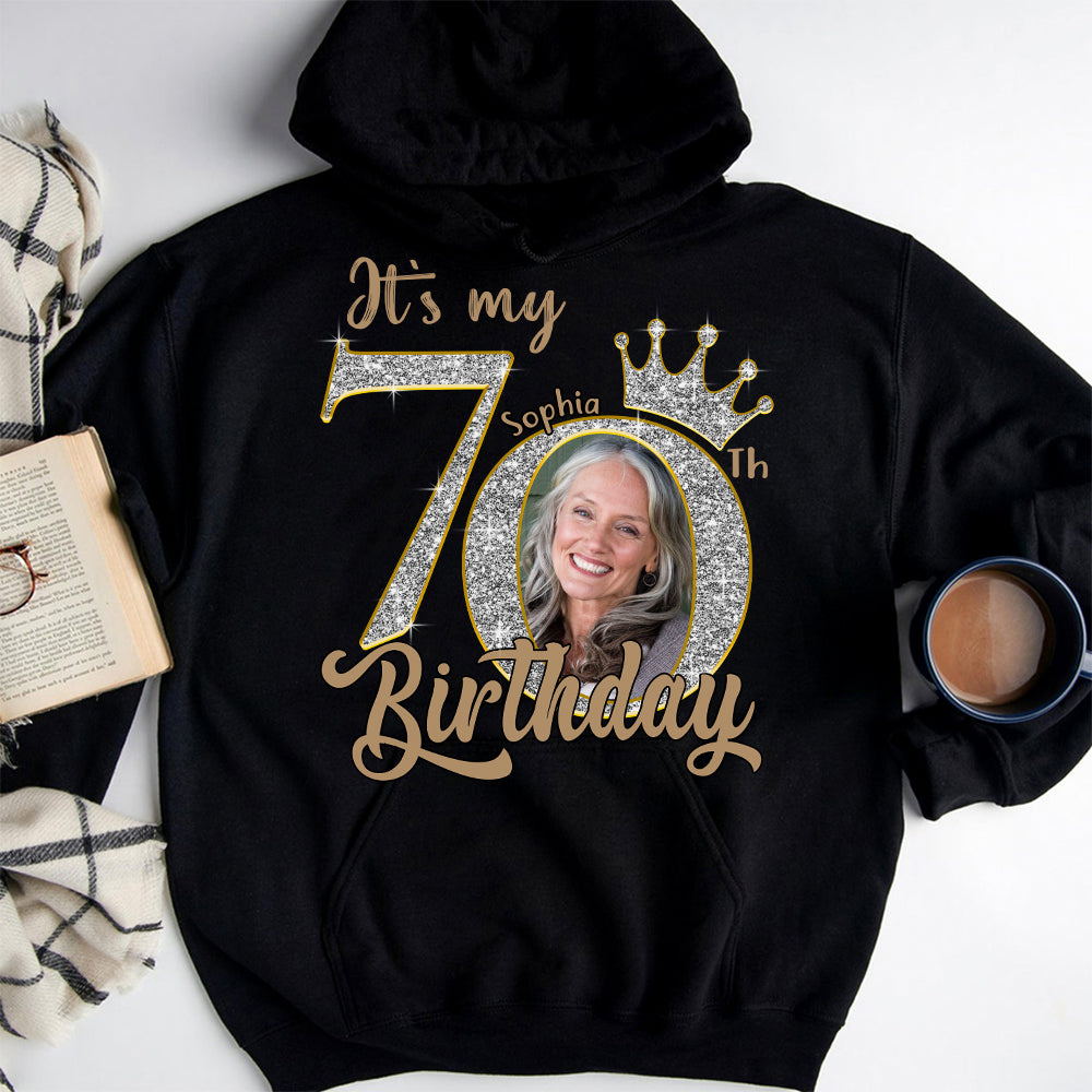 70th Birthday Shirts, Custom Birthday Shirts, Turning 70 Shirt, Gifts For Women Turning 70, 70 And Fabulous Shirt, 1955 Shirt, 70th Birthday Shirts For Her - YPT-HCT