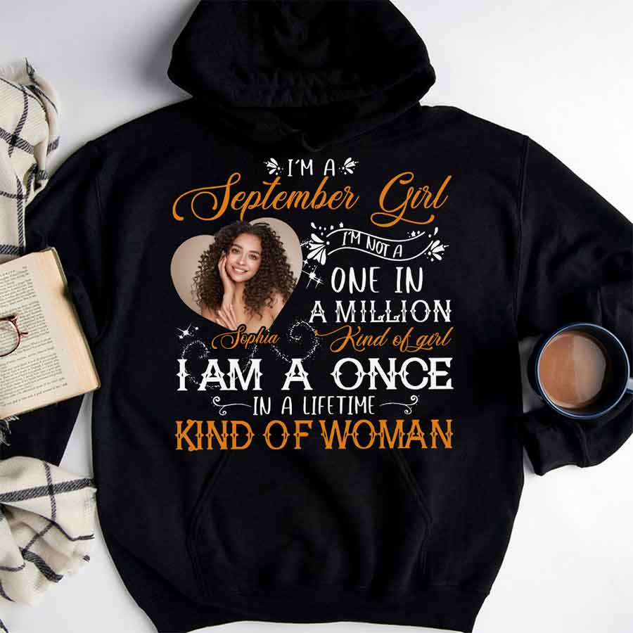 September Birthday Shirt, Custom Birthday Shirt, Queens Born In September, September Birthday Shirts For Woman, September Birthday Gifts, September Is My Birthday Month, Yep The Whole Month-YPT-HCT