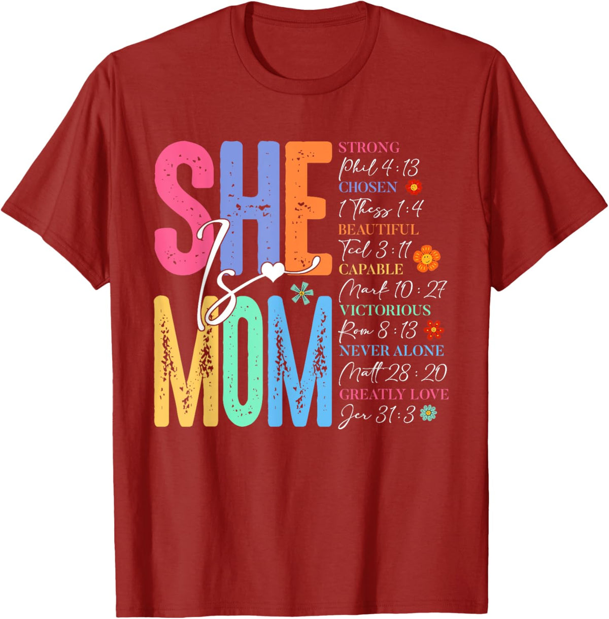 She Is Mom Christian Mother&#39;s Day Jesus Mama Religious Women