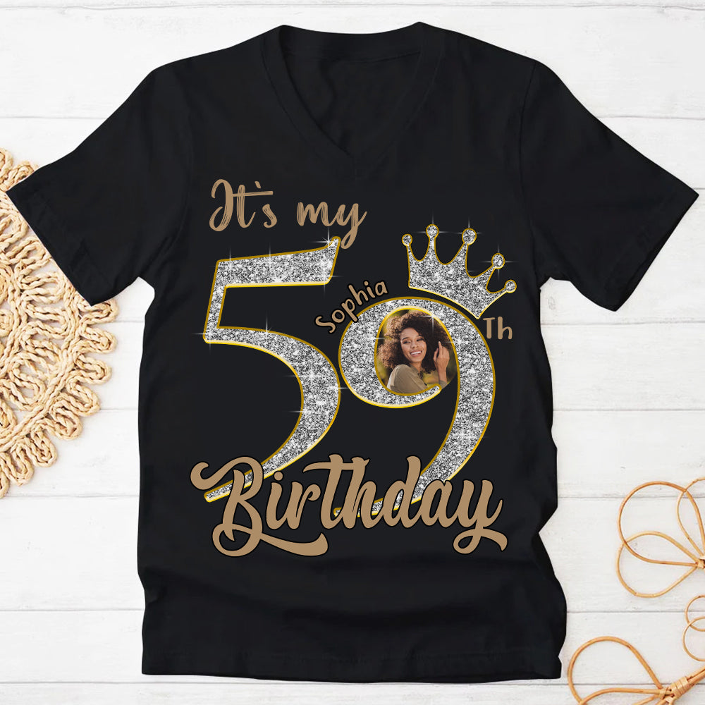 59th Birthday Shirts, Custom Birthday Shirts, Turning 59 Shirt, Gifts For Women Turning 59, 59 And Fabulous Shirt, 1966 Shirt, 59th Birthday Shirts For Her - YPT-HCT
