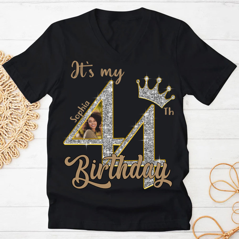 44th Birthday Shirts, Custom Birthday Shirts, Turning 44 Shirt, Gifts For Women Turning 44, 44 And Fabulous Shirt, 1981 Shirt, 44th Birthday Shirts For Her - YPT-HCT