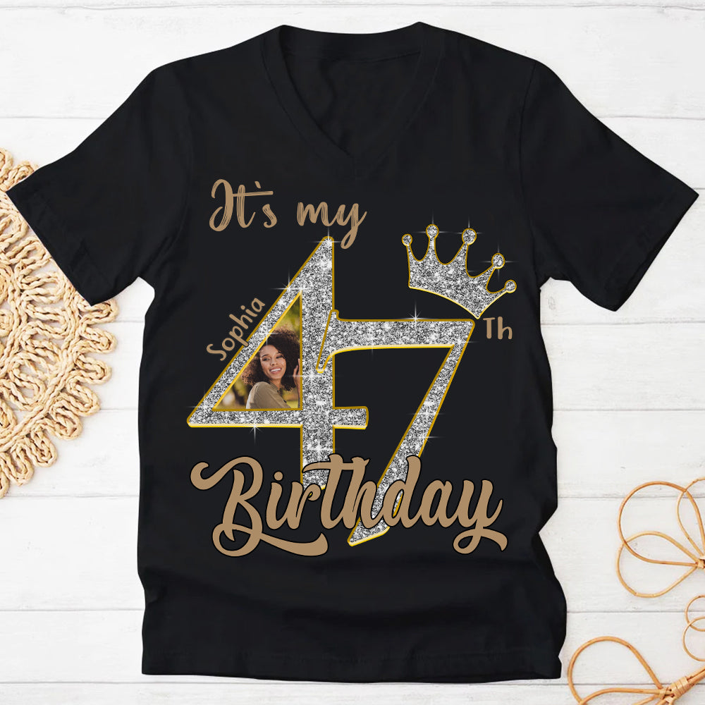 47th Birthday Shirts, Custom Birthday Shirts, Turning 47 Shirt, Gifts For Women Turning 47, 47 And Fabulous Shirt, 1978 Shirt, 47th Birthday Shirts For Her-YPT-HCT