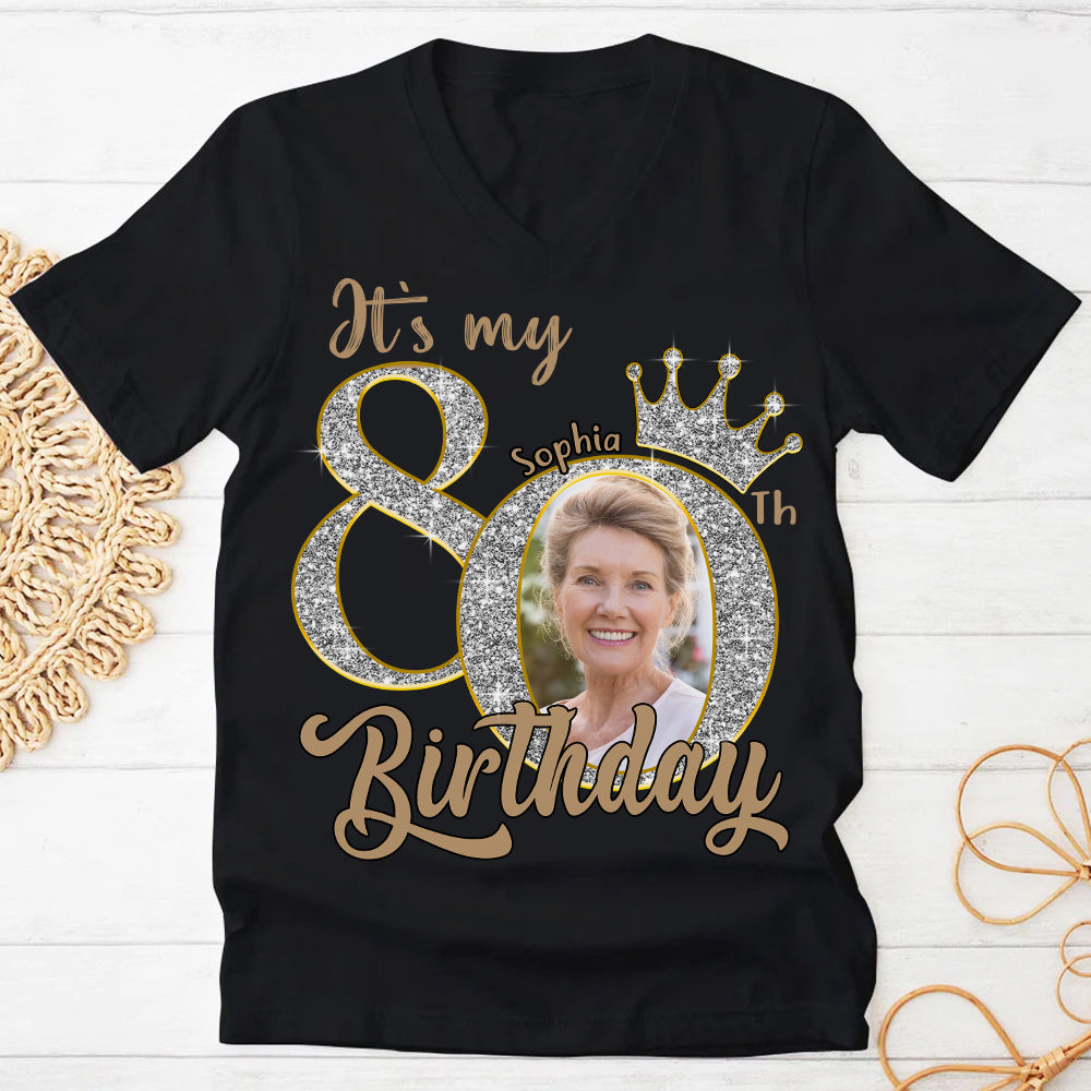 80th Birthday Shirts, Custom Birthday Shirts, Turning 80 Shirt, Gifts For Women Turning 80, 80 And Fabulous Shirt, 1945 Shirt, 80th Birthday Shirts For Her - YPT-HCT