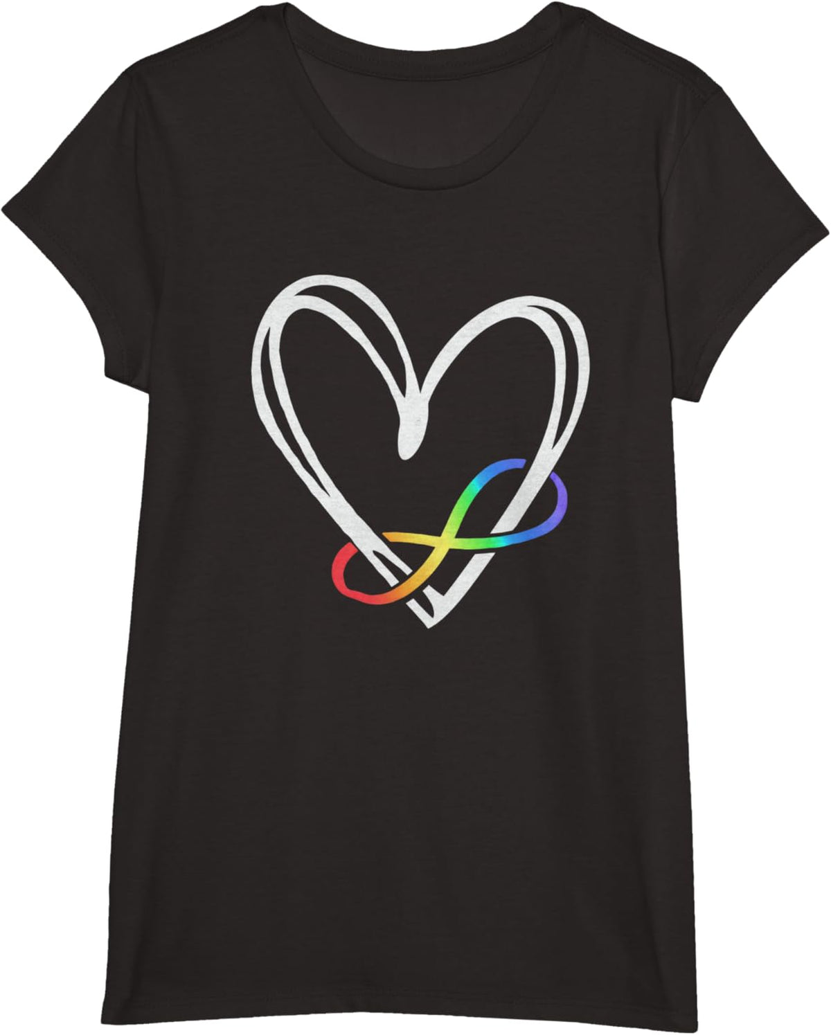 Infinity Heart Autism Awareness Love Needs No Words Tie Dye