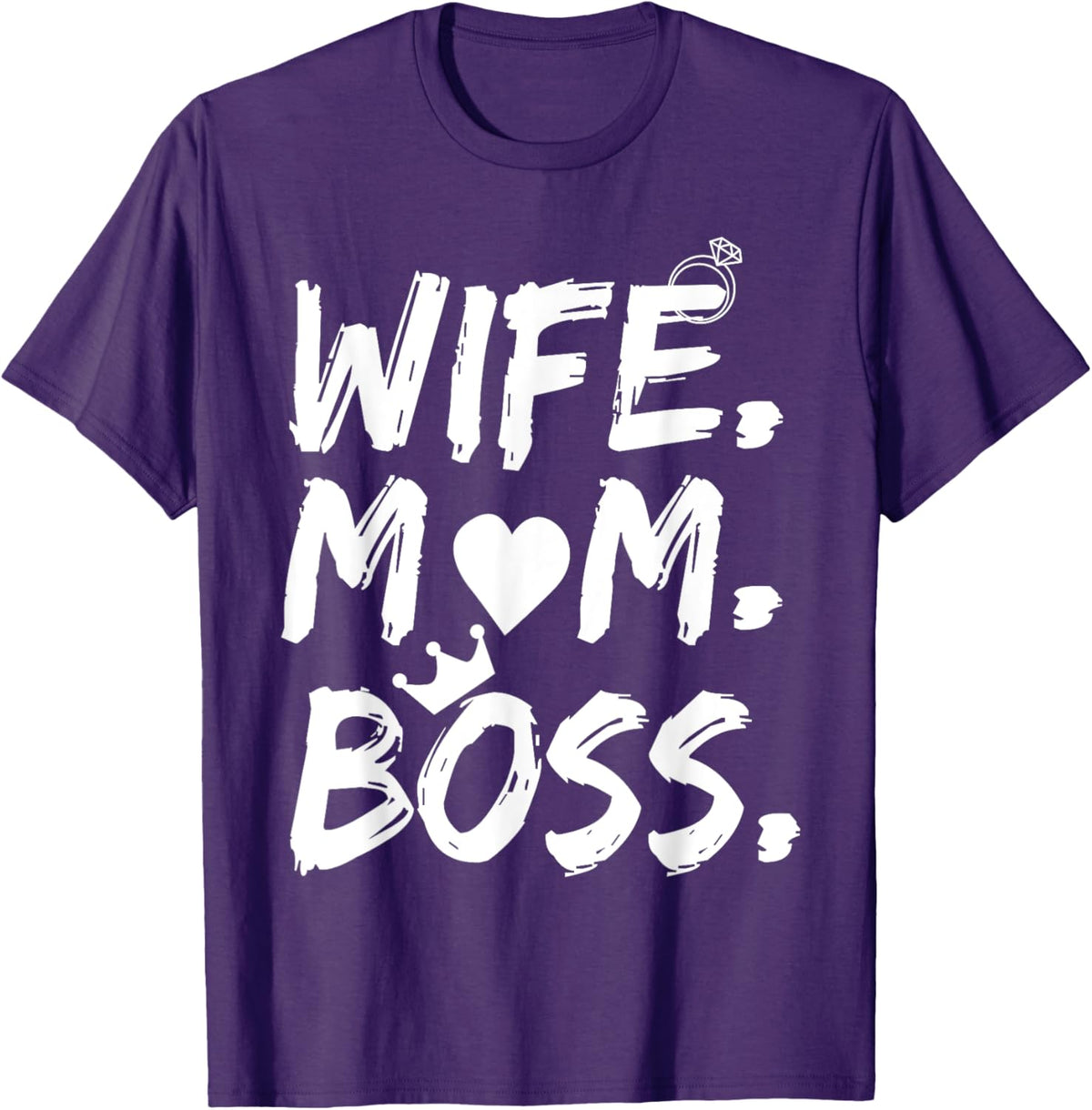 T-shirt for Wife Mom Boss Funny Mother&#39;s Day Mother Shirt