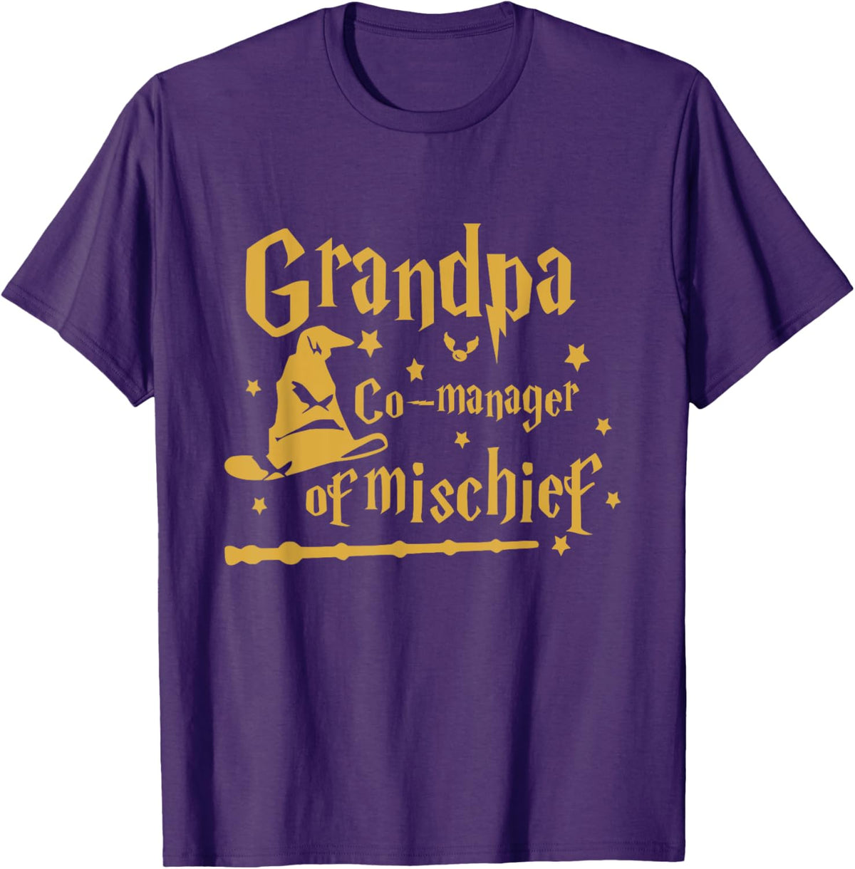 Funny Men Magical Grandpa Manager of Mischief Father&#39;s Day