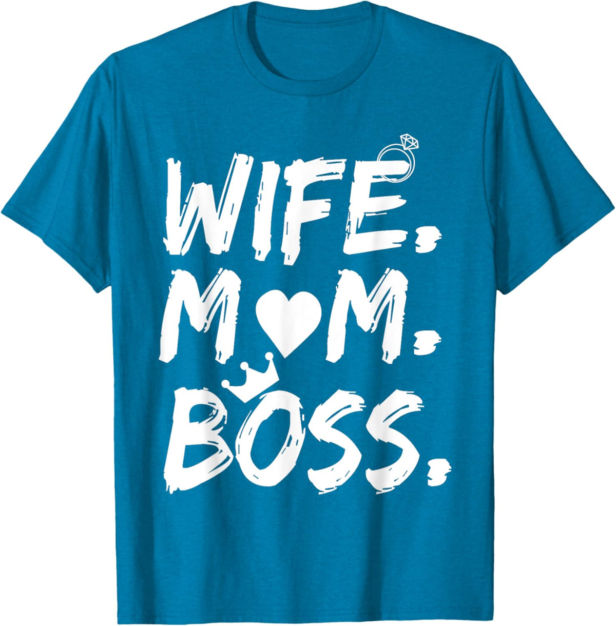 T-shirt for Wife Mom Boss Funny Mother&#39;s Day Mother Shirt