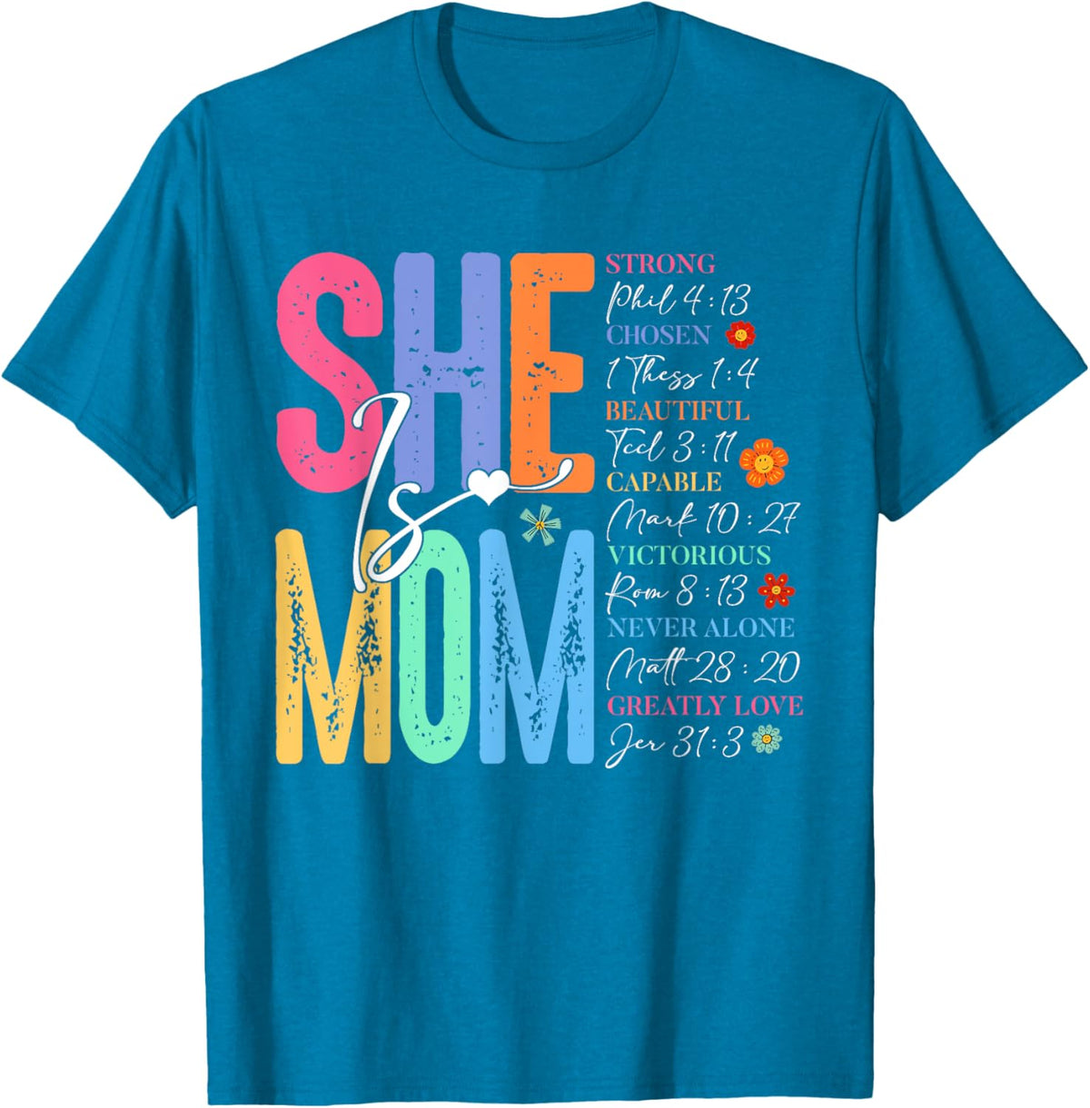 She Is Mom Christian Mother&#39;s Day Jesus Mama Religious Women