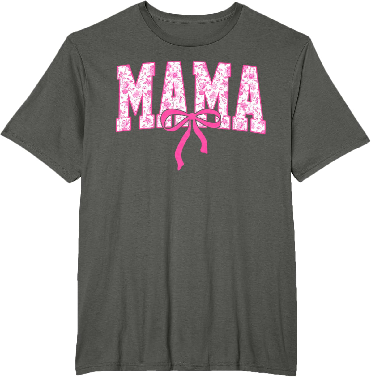 Coquette Pink Chinoiserie Mama Floral Bow Mom Mothers Day