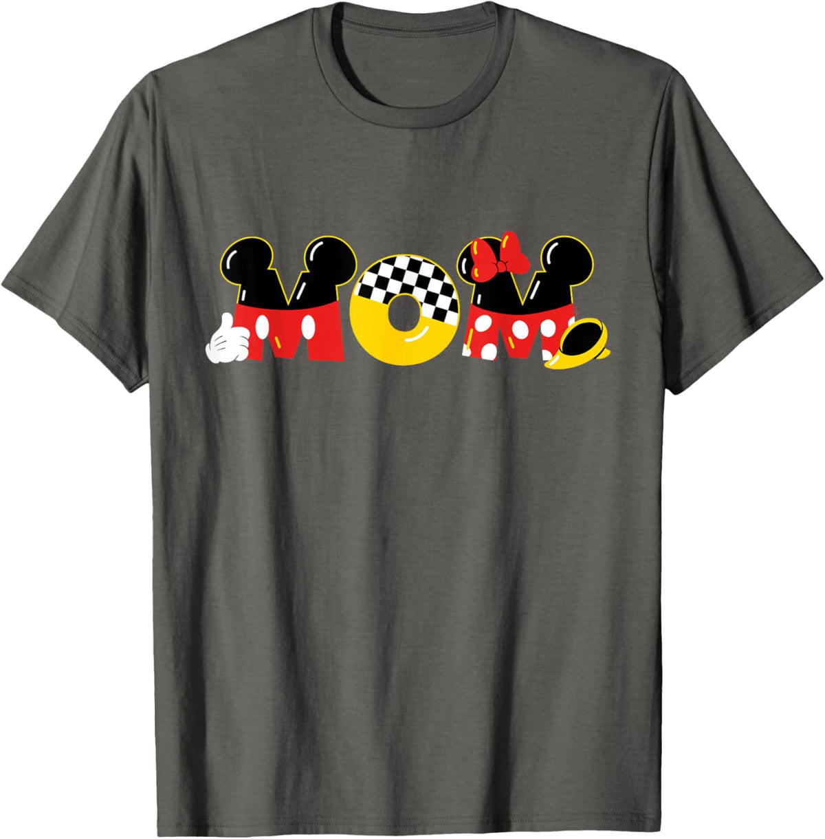 Disney Mickey Mouse &amp; Minnie Mouse Mom Mother\u2019s Day Birthday Mother Shirt