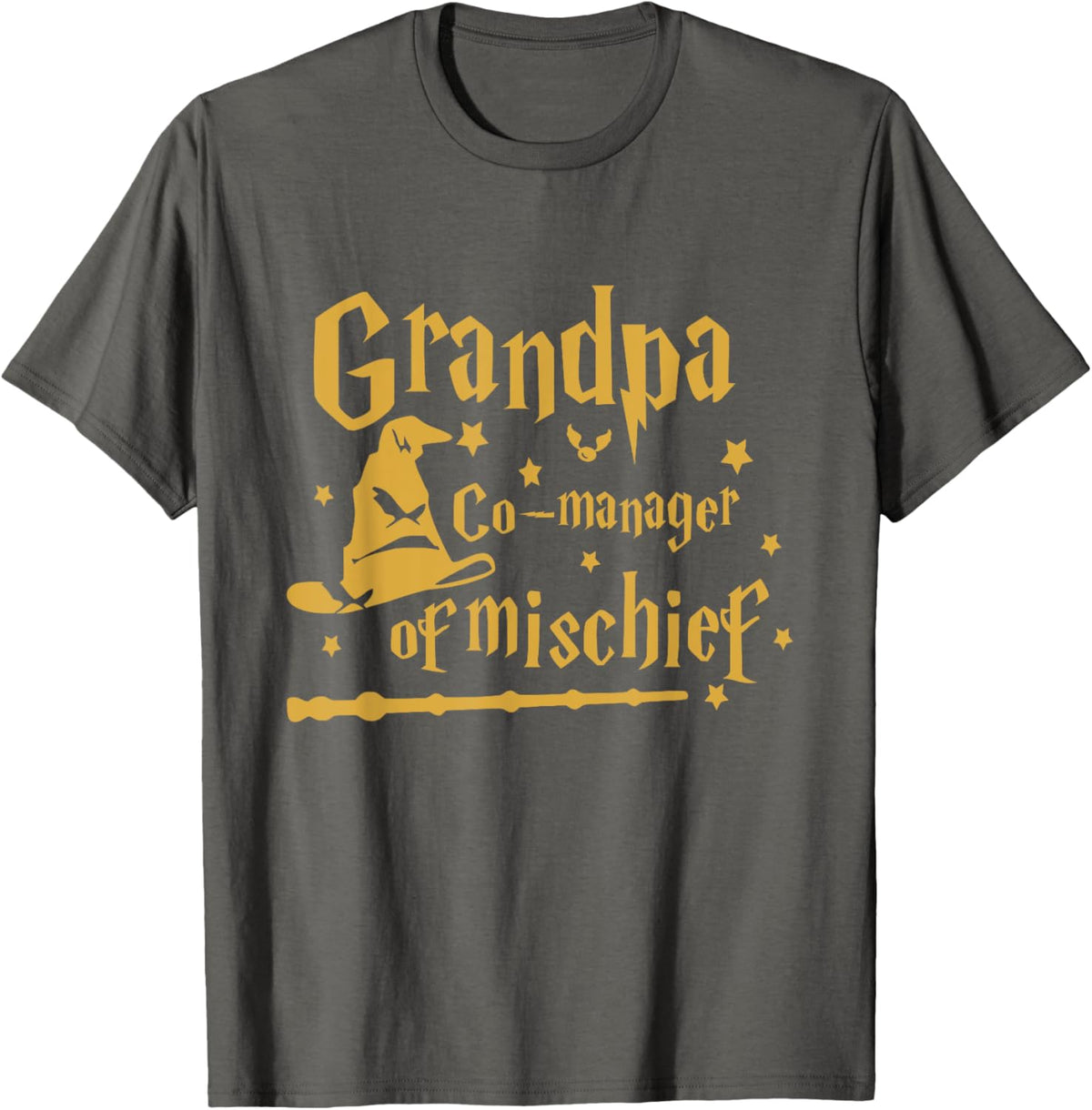 Funny Men Magical Grandpa Manager of Mischief Father&#39;s Day