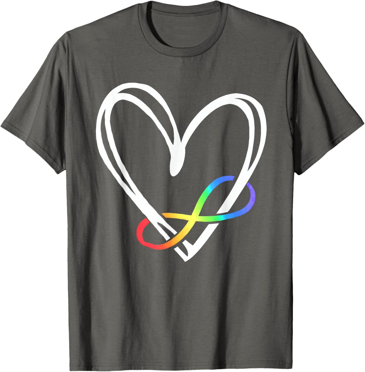 Infinity Heart Autism Awareness Love Needs No Words Tie Dye