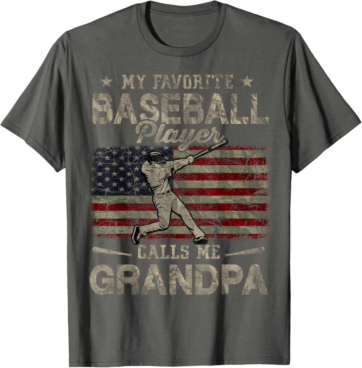 My Favorite Baseball Player Calls Me Grandpa Father&#39;s Day