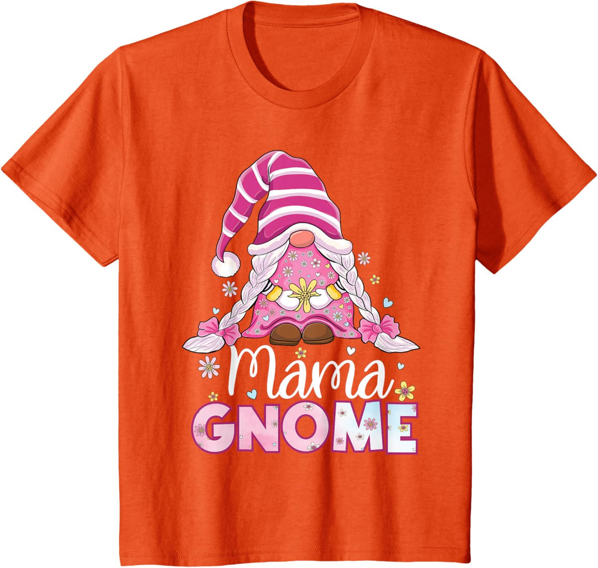 Flower For Mom Gnomies Cute Gnome Mom Happy Mother&#39;s Day