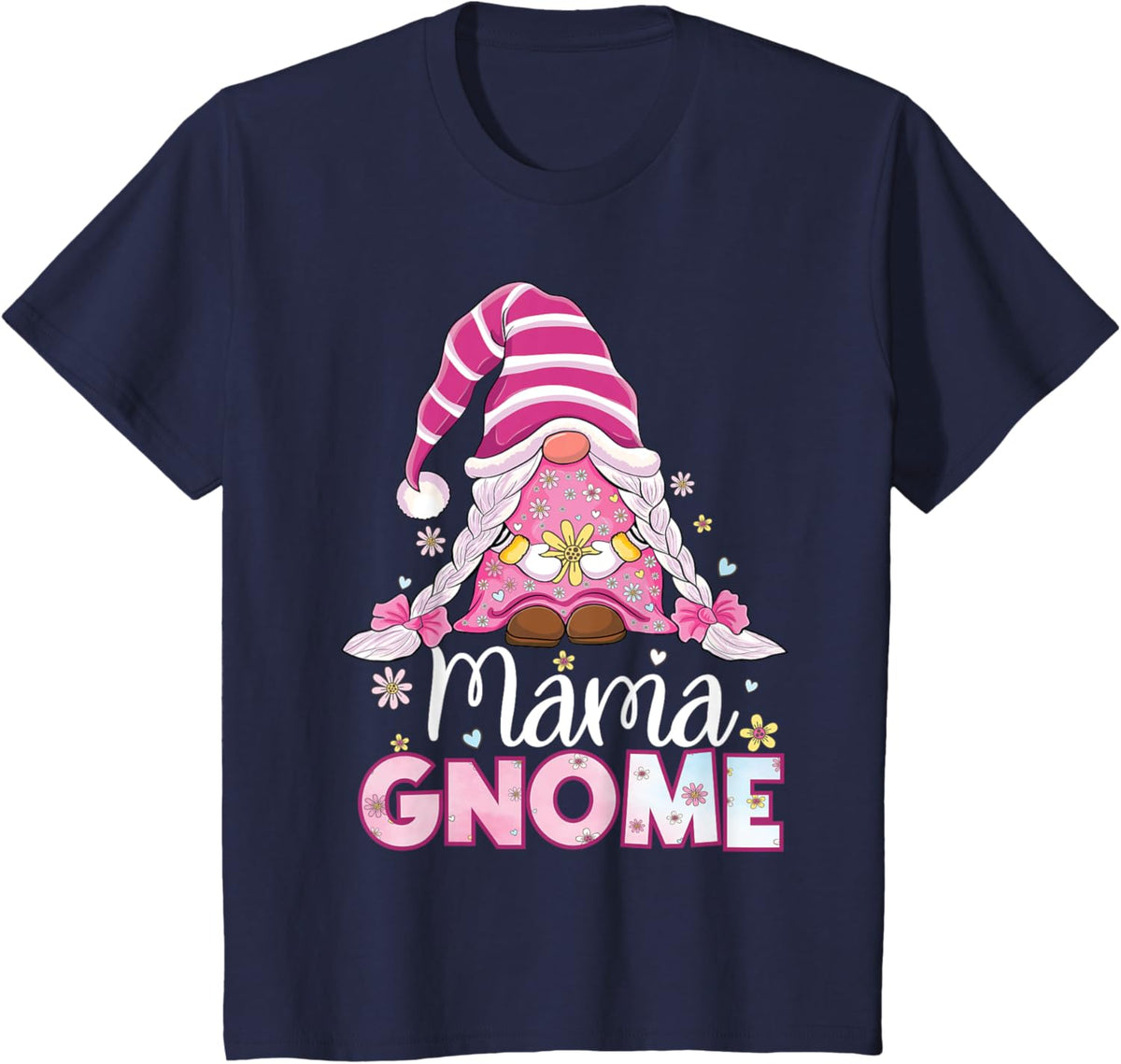 Flower For Mom Gnomies Cute Gnome Mom Happy Mother&#39;s Day