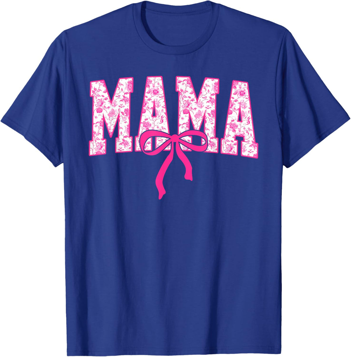 Coquette Pink Chinoiserie Mama Floral Bow Mom Mothers Day