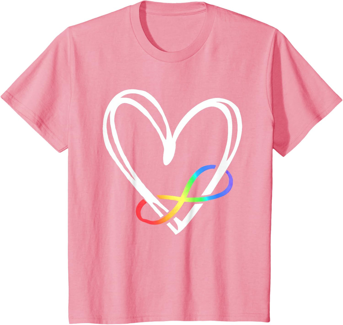 Infinity Heart Autism Awareness Love Needs No Words Tie Dye