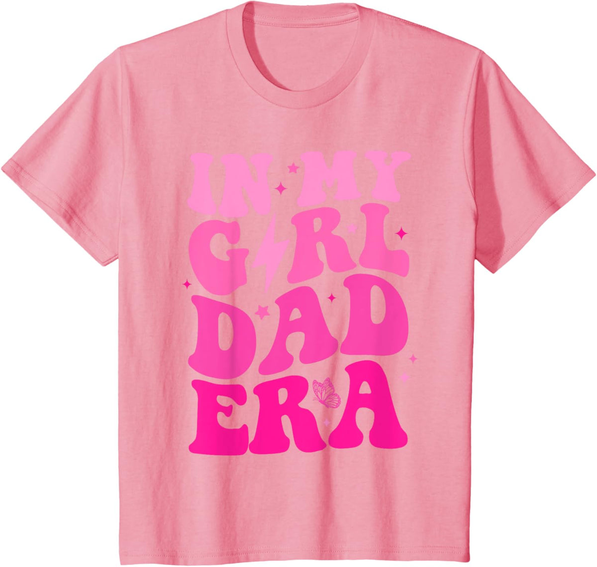 In My Dad Era Girl Groovy Retro Papa Fathers Day
