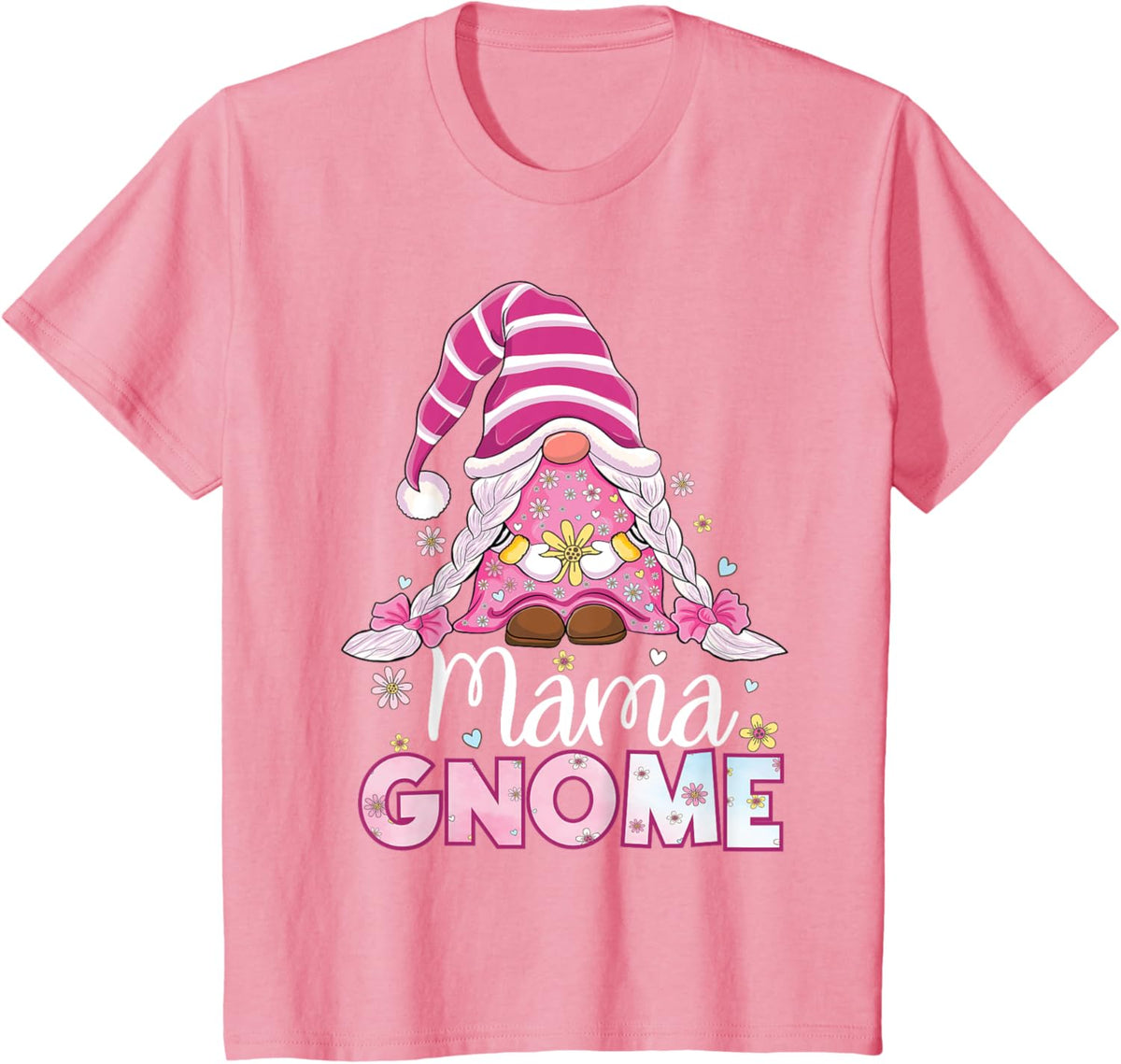 Flower For Mom Gnomies Cute Gnome Mom Happy Mother&#39;s Day