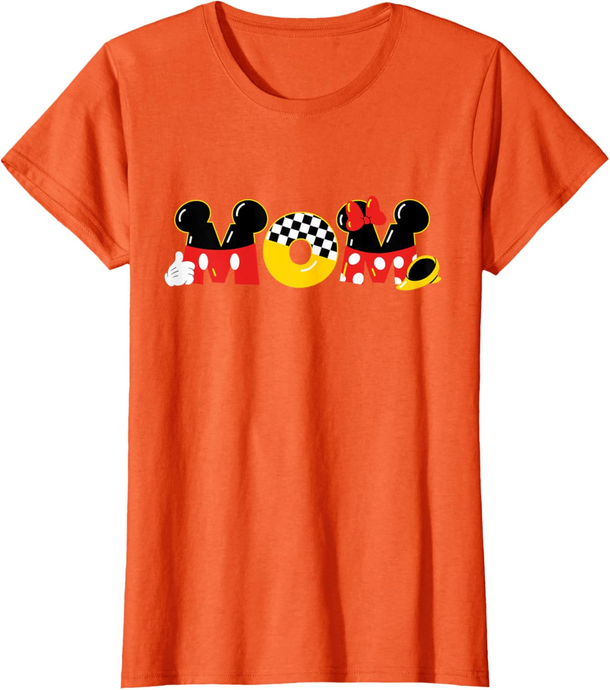 Disney Mickey Mouse &amp; Minnie Mouse Mom Mother\u2019s Day Birthday Mother Shirt