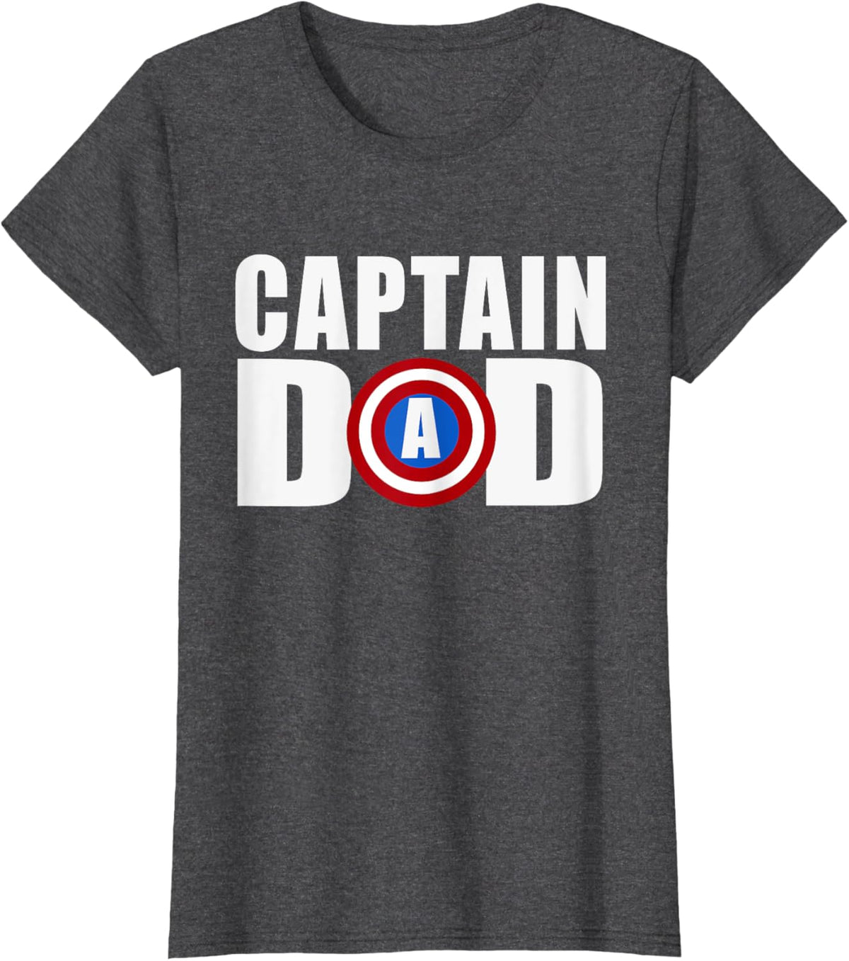 Funny Super Captain Dad Superhero Fathers Day