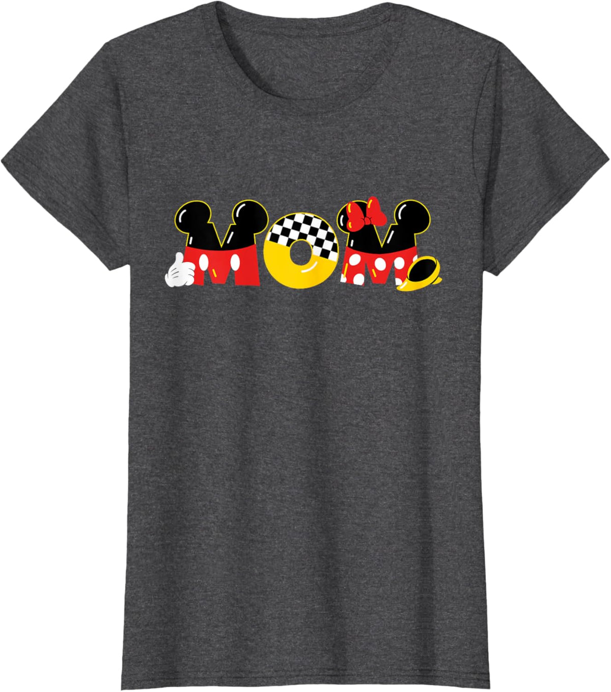 Disney Mickey Mouse &amp; Minnie Mouse Mom Mother\u2019s Day Birthday Mother Shirt