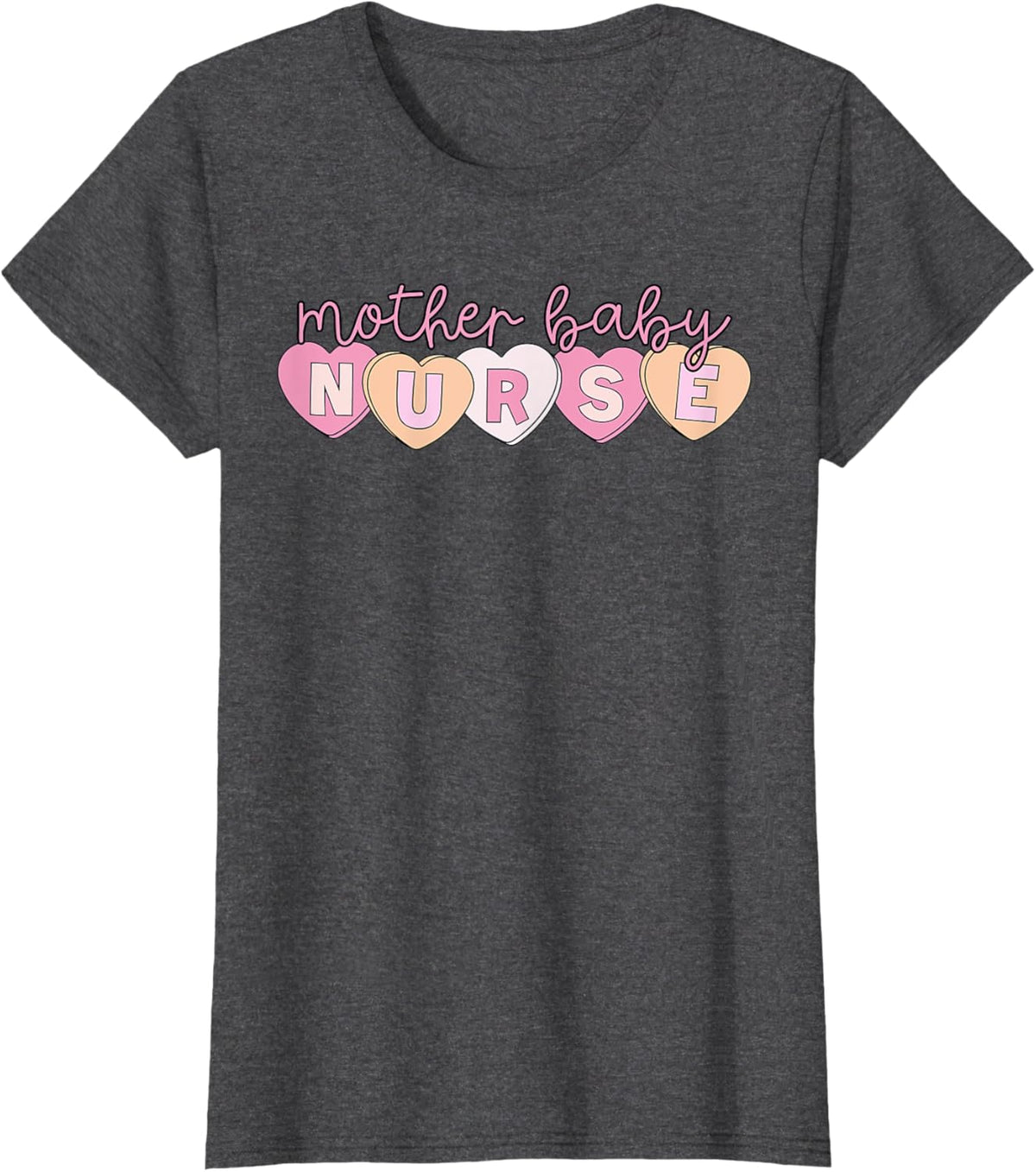 Mother Baby Nurse Hearts Valentine OBGYN Postpartum Nursing