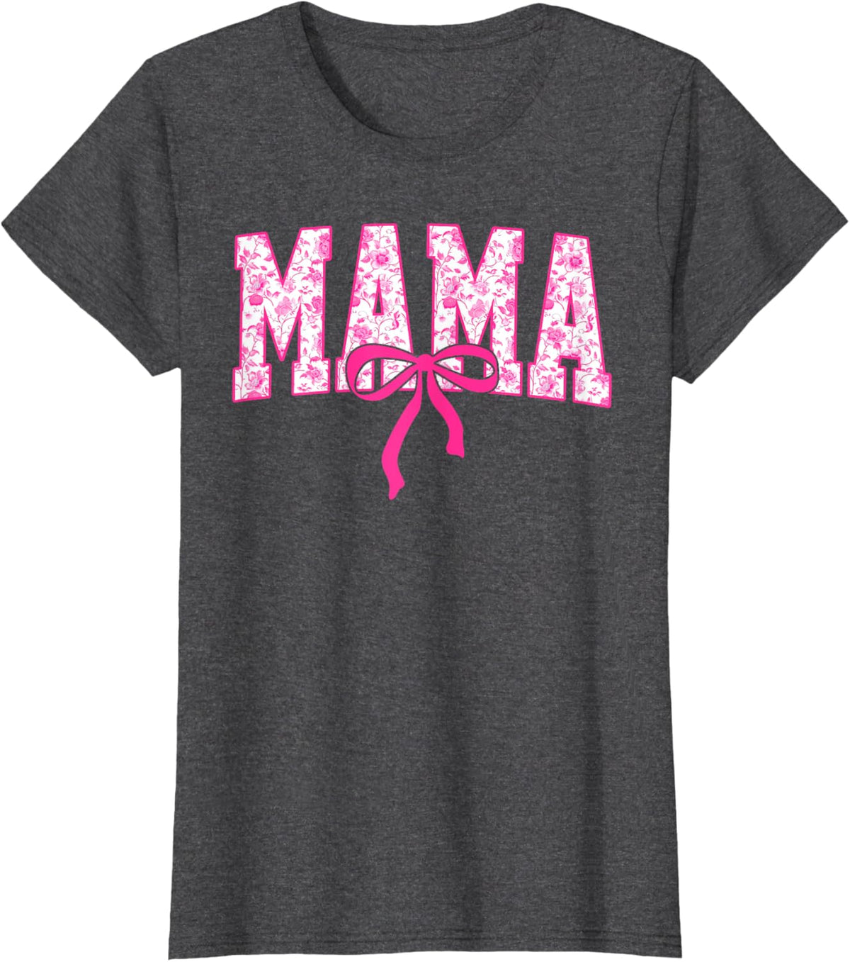 Coquette Pink Chinoiserie Mama Floral Bow Mom Mothers Day