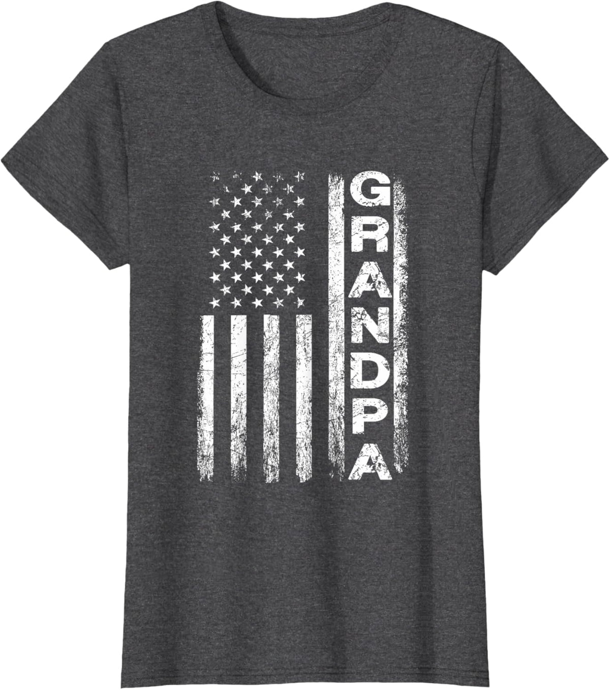 Grandpa Vintage American Flag Father&#39;s Day 4th of July Papa