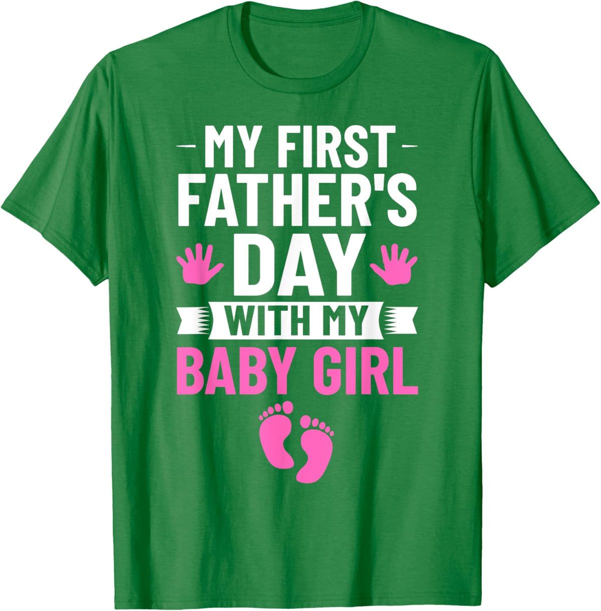 My First Fathers Day Baby Girl Outfit First Time Dad