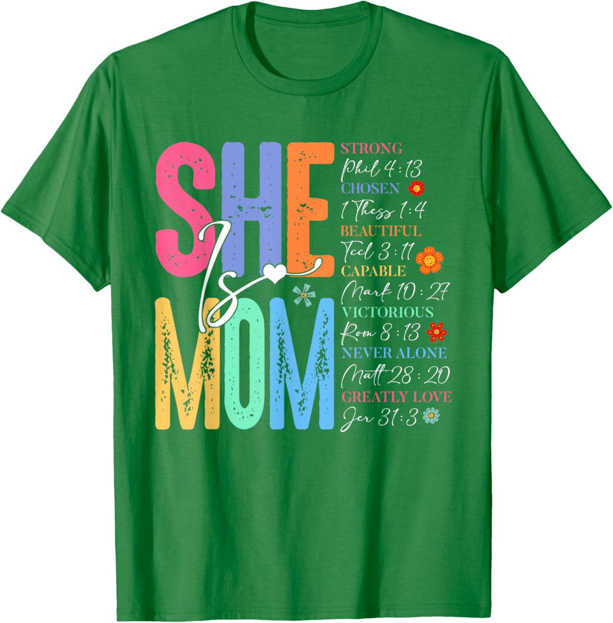 She Is Mom Christian Mother&#39;s Day Jesus Mama Religious Women