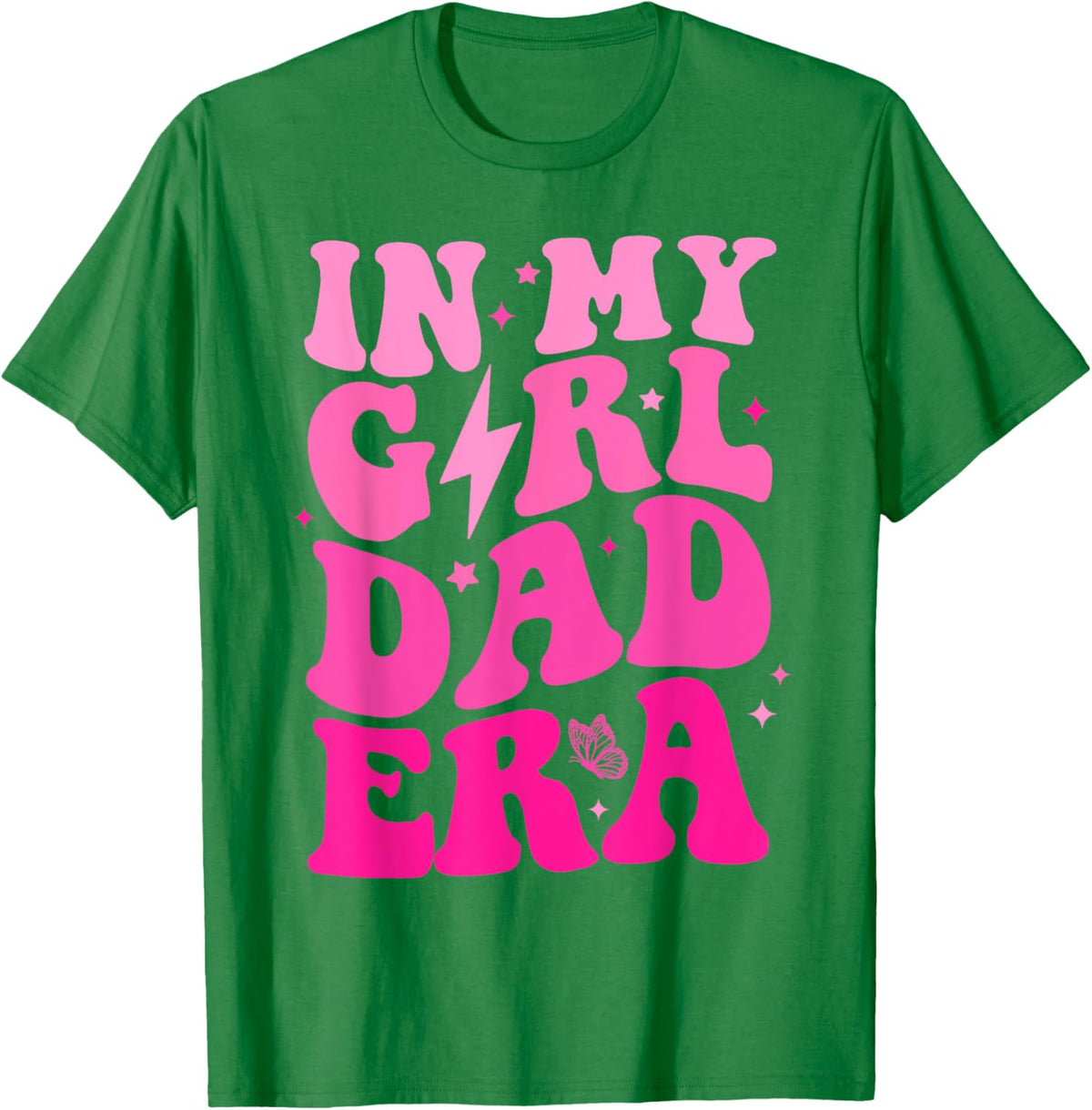 In My Dad Era Girl Groovy Retro Papa Fathers Day