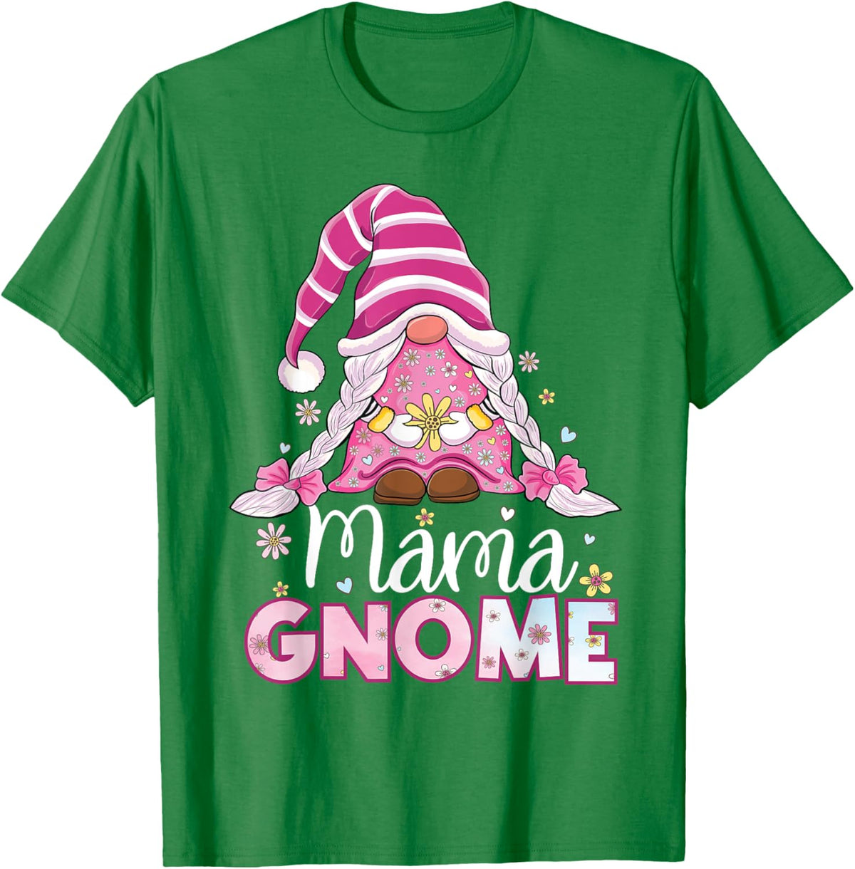 Flower For Mom Gnomies Cute Gnome Mom Happy Mother&#39;s Day