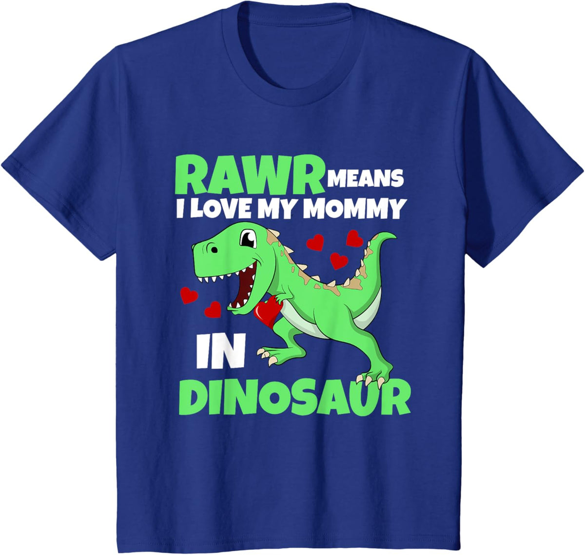 Kids I Love My Mommy Rawr Dinosaur Mom Mother&#39;s Day Toddler Boy Mother Shirt