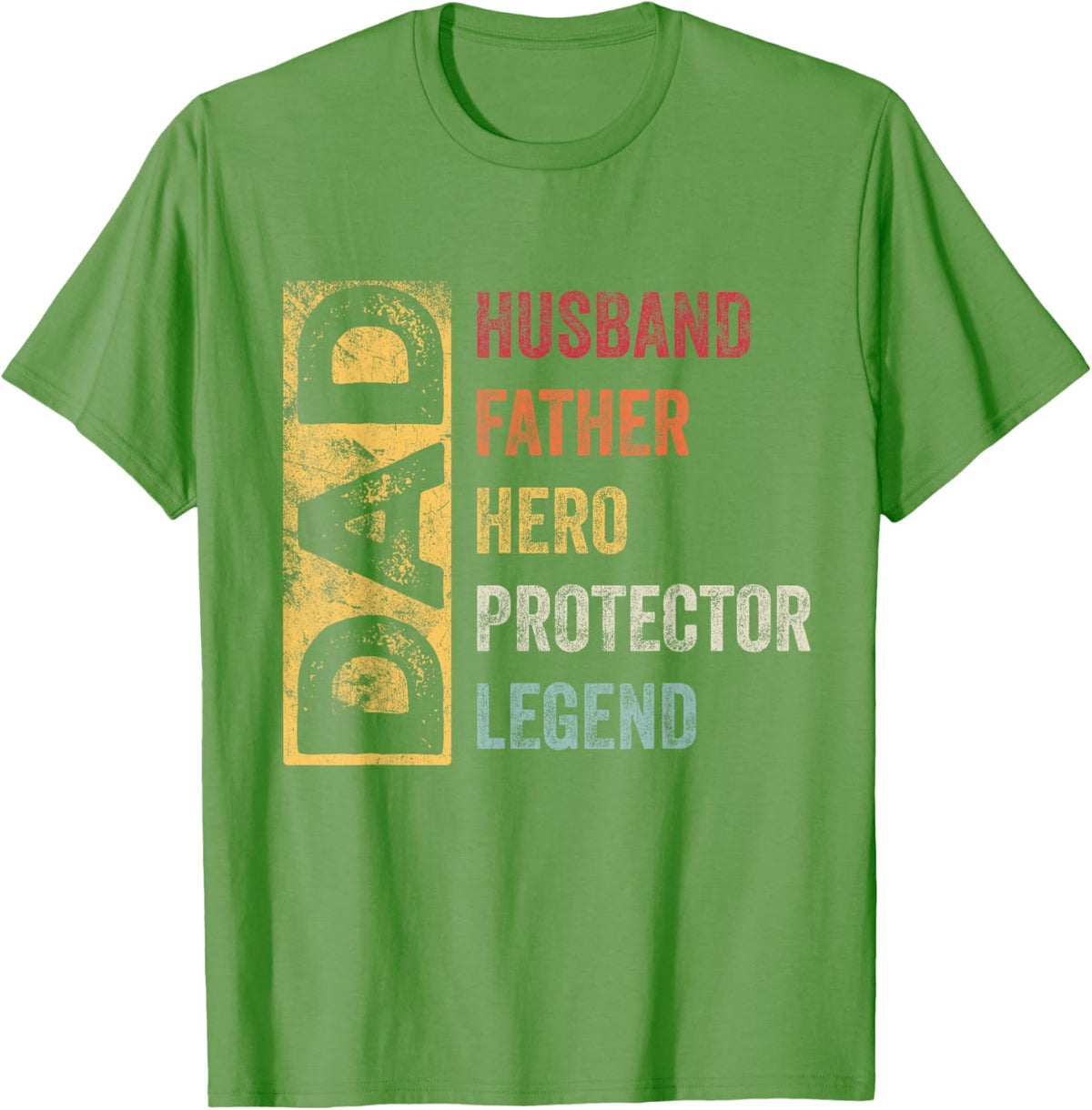 Retro Husband Father Hero Protector Legend Father Day Dad