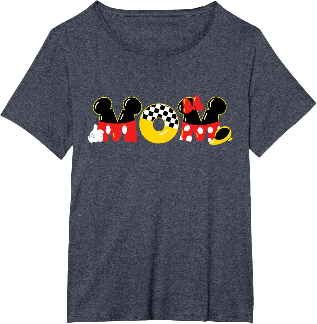 Disney Mickey Mouse &amp; Minnie Mouse Mom Mother\u2019s Day Birthday Mother Shirt