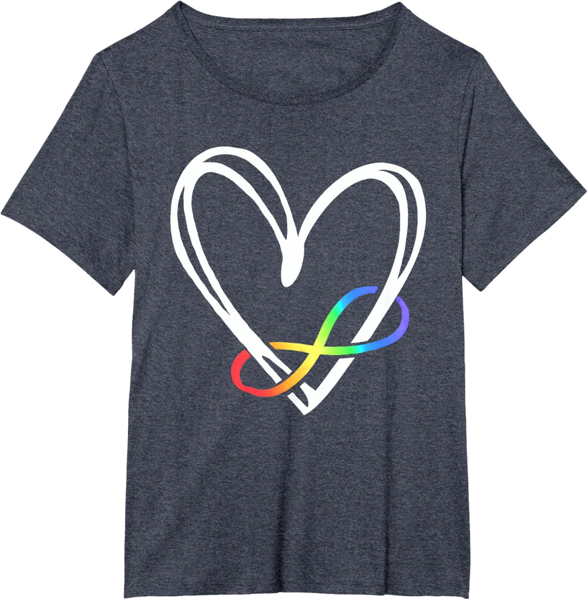 Infinity Heart Autism Awareness Love Needs No Words Tie Dye